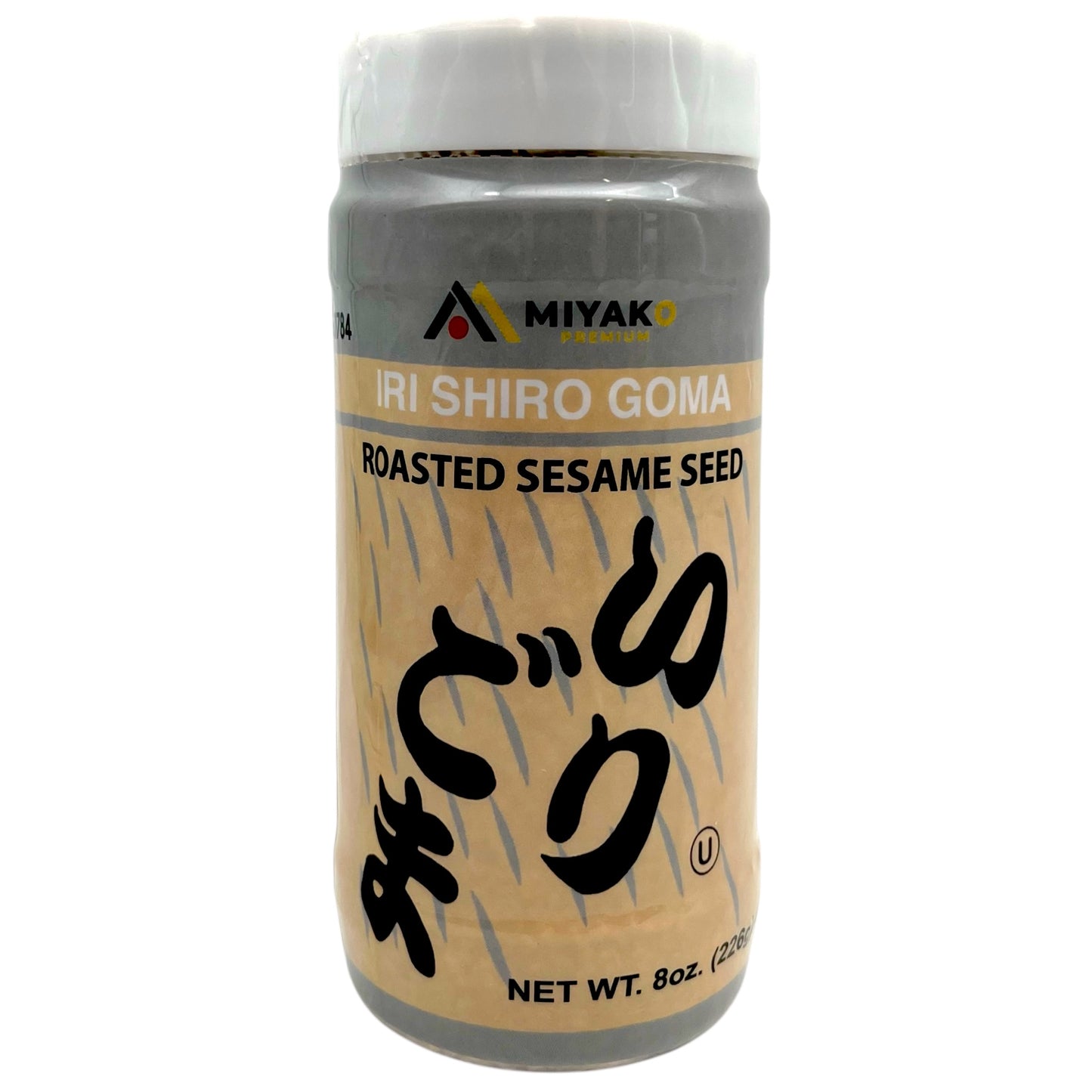 Miyako Premium Iri Shiro Goma Roasted Sesame Seed 8 oz