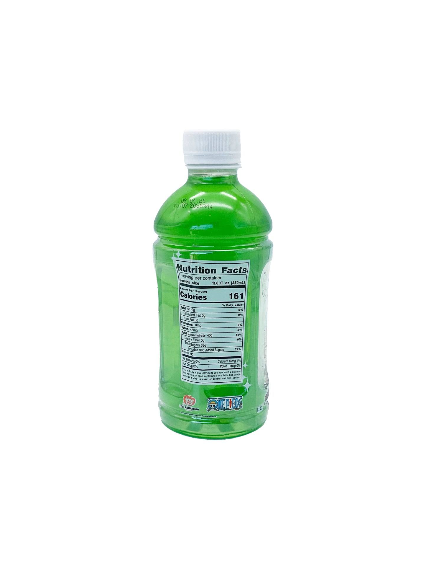Cravi One Piece Zoro Jelly Fruit Drink Melon with Coconut Jelly 11.8 fl oz