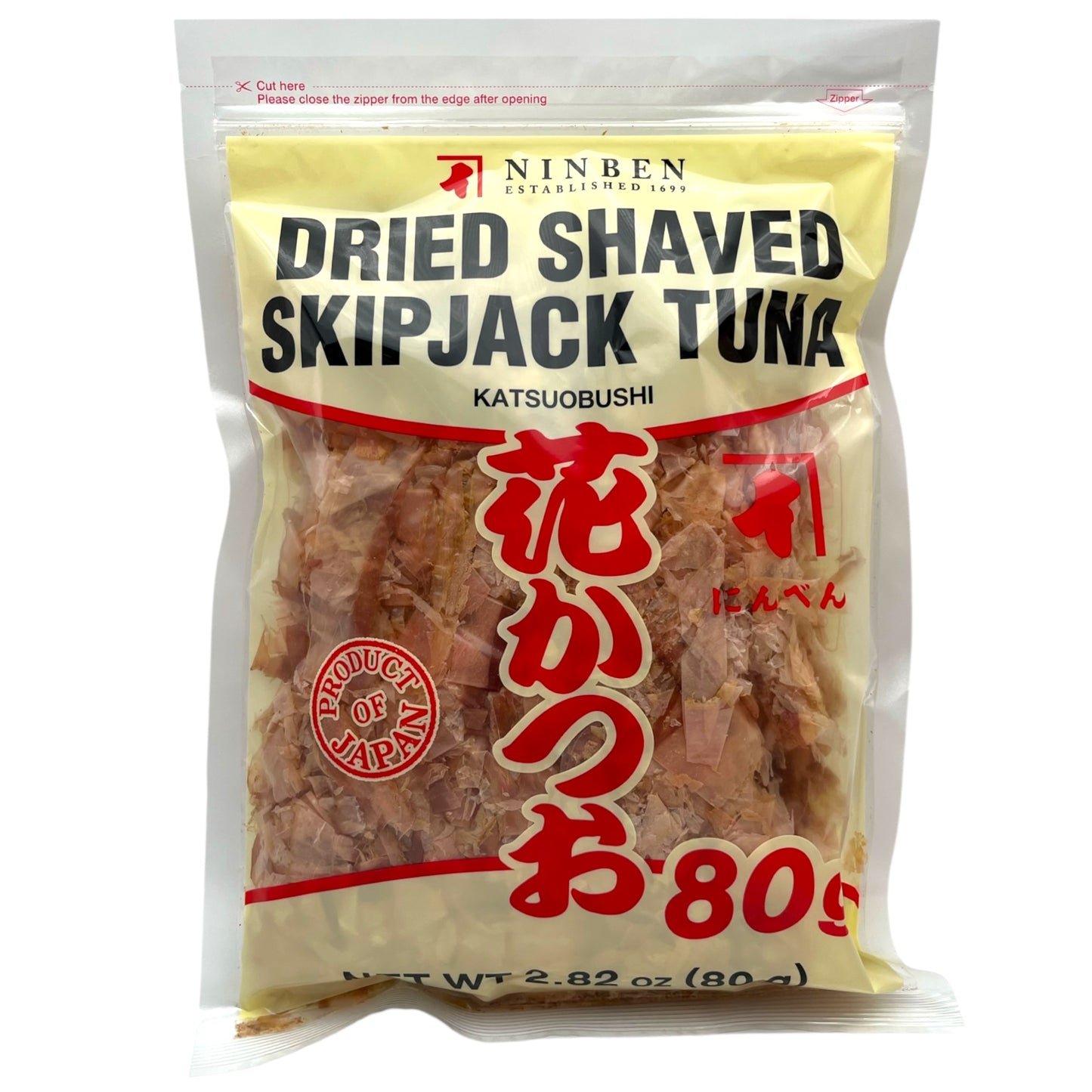 Ninben Dried Shaved Skipjack Tuna Katsuobushi 2.82 oz