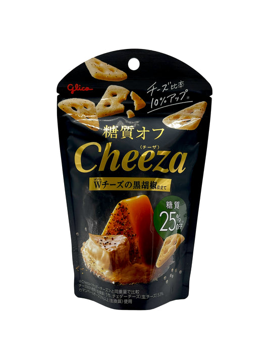 Glico Cheeza Toshitsu Off W Cheese Kurokosho 1.27 oz
