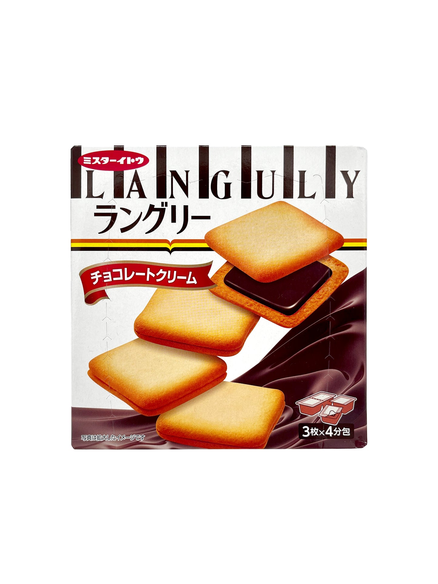 Mr.Ito Languly Chocolate Cream Cookies 5.86 oz