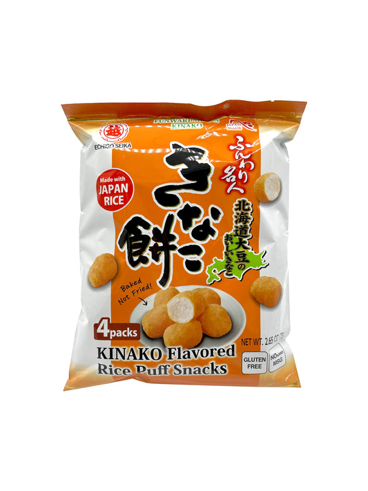 Echigo Seika Kinako Mochi Rice Puffs 2.65oz