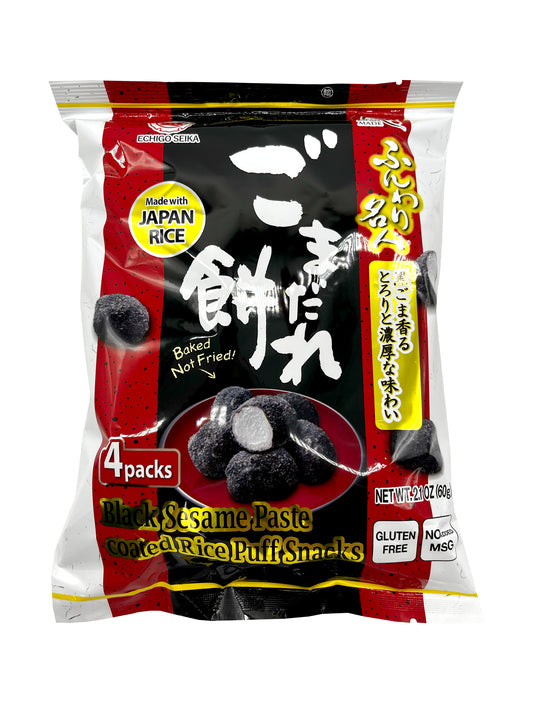 Echigo Seika Funwari Meijin Gomadare Mochi Cracker 2.11oz