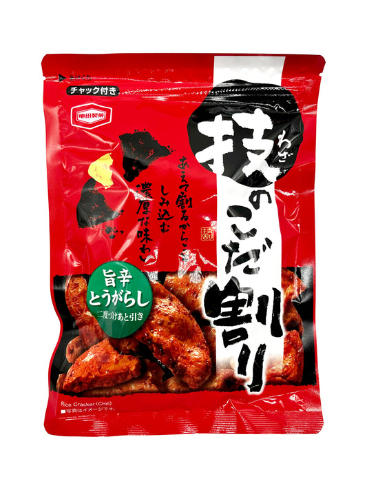 Kameda Wazanokodawari Togarashi Rice Cracker 3.88oz