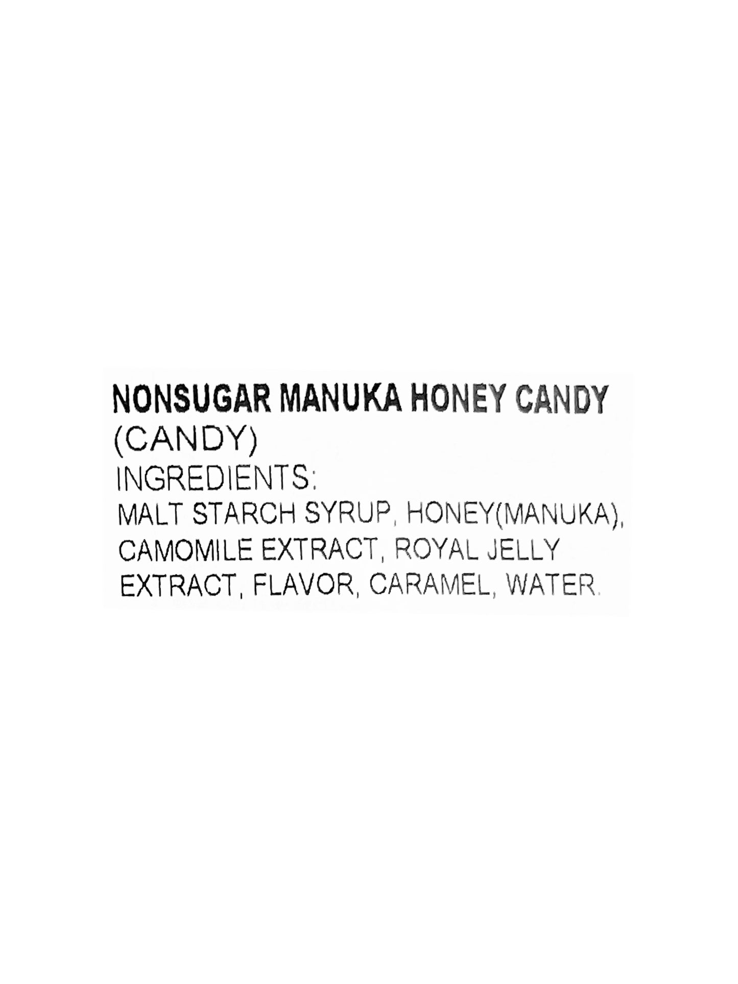 Kasugai Non-Sugar Manuka Honey Nodo Ame Candy 2.29oz