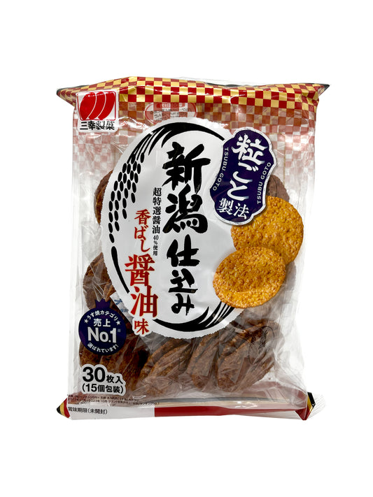 Sanko Nigata Jikomi Shoyu Rice Cracker 4.44oz