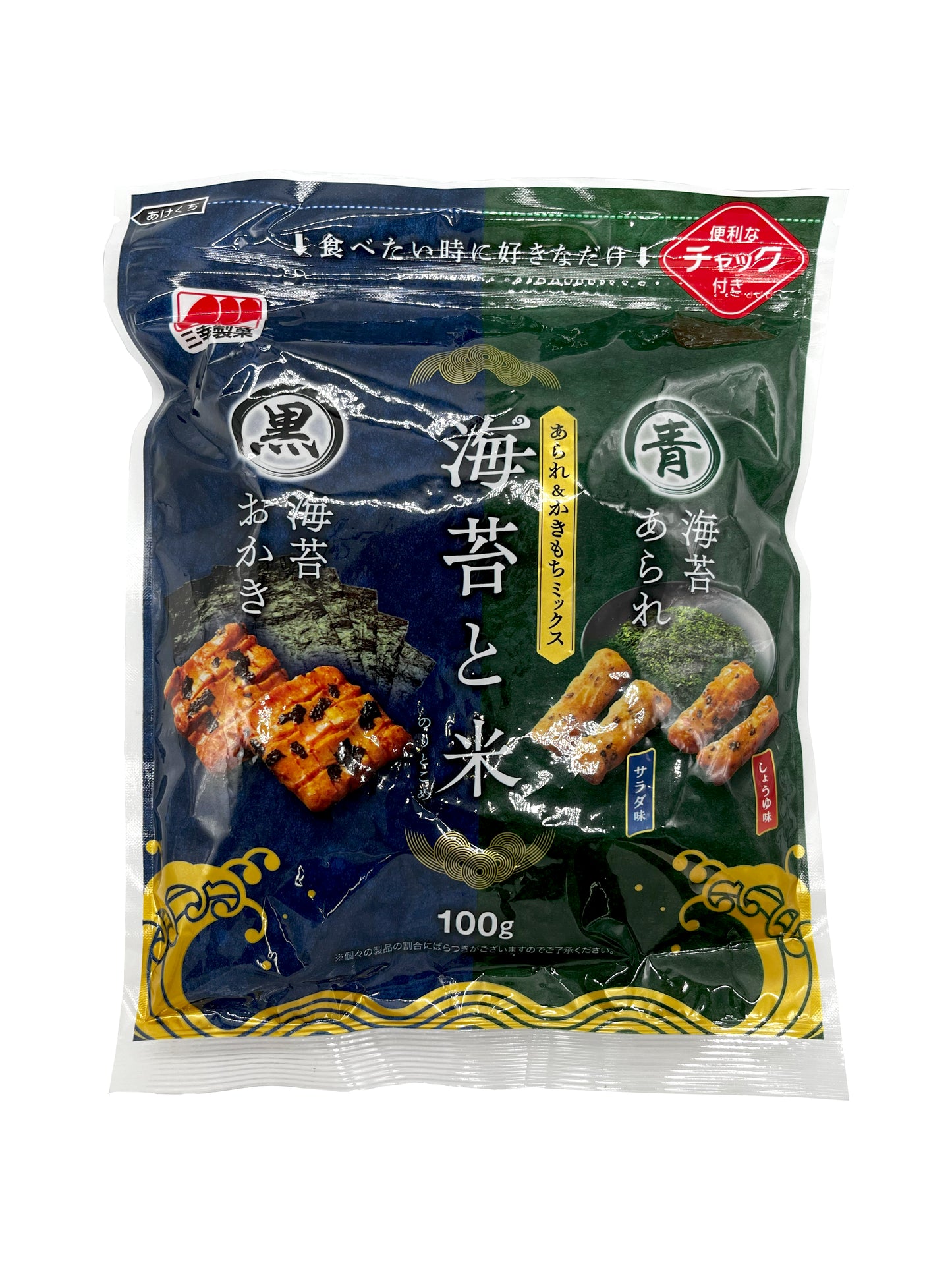 Sanko Nori To Kome Rice Cracker 3.53oz