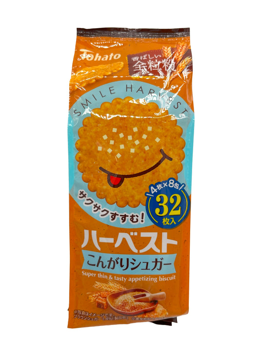 Tohato Harvest Smile Brown Sugar Cookies 3.10 oz