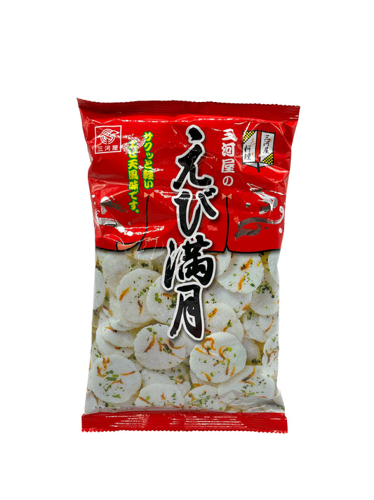 Mikawaya Gokujyo Ebi Mangetsu Shrimp Cracker 2.65oz