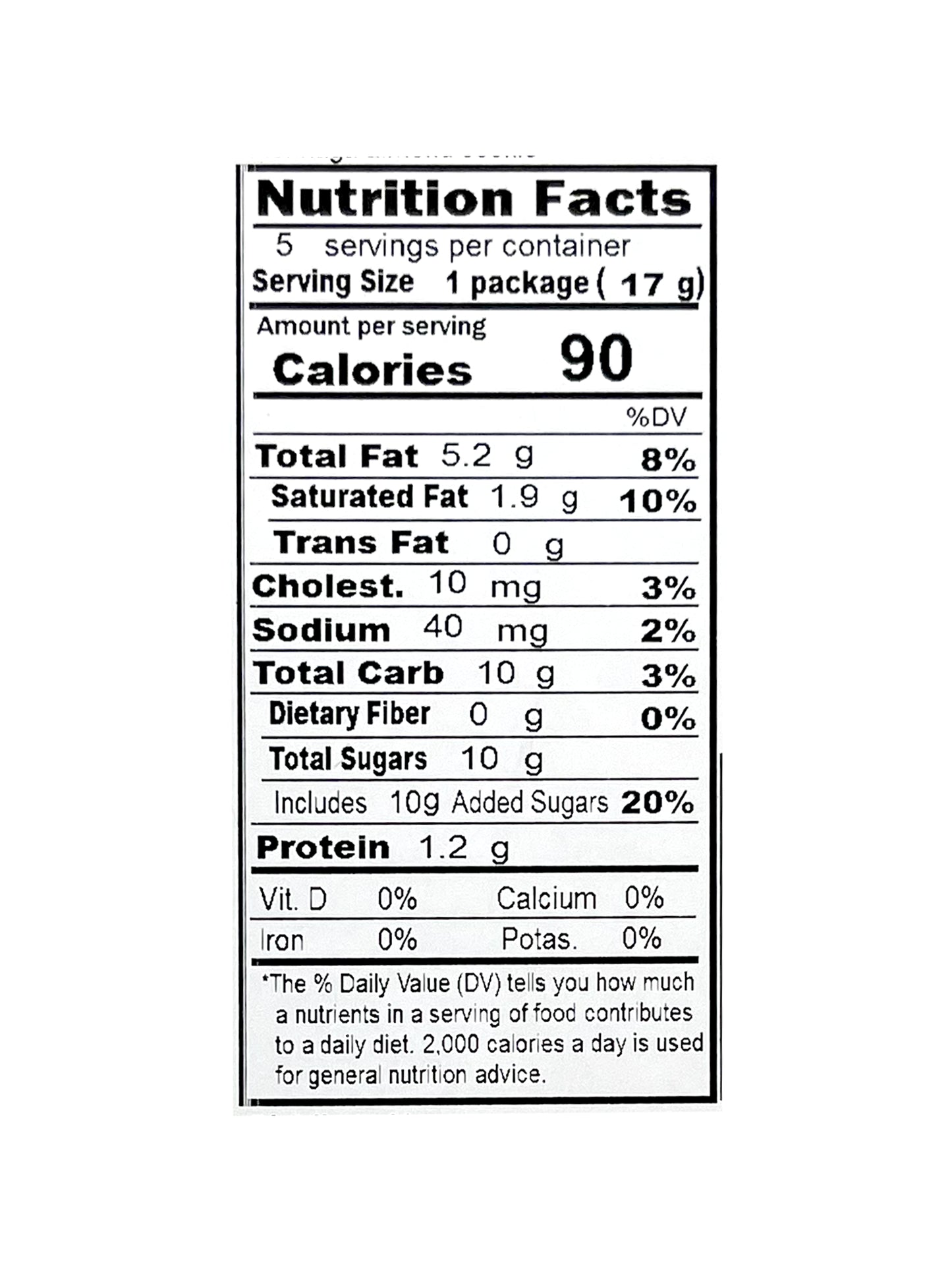 Morinaga Almond Cookies 3.52oz