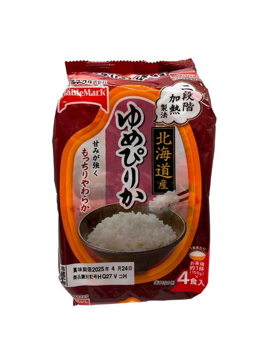 TableMark Hokkaido Yumepirika Cooked Rice 4 Packs