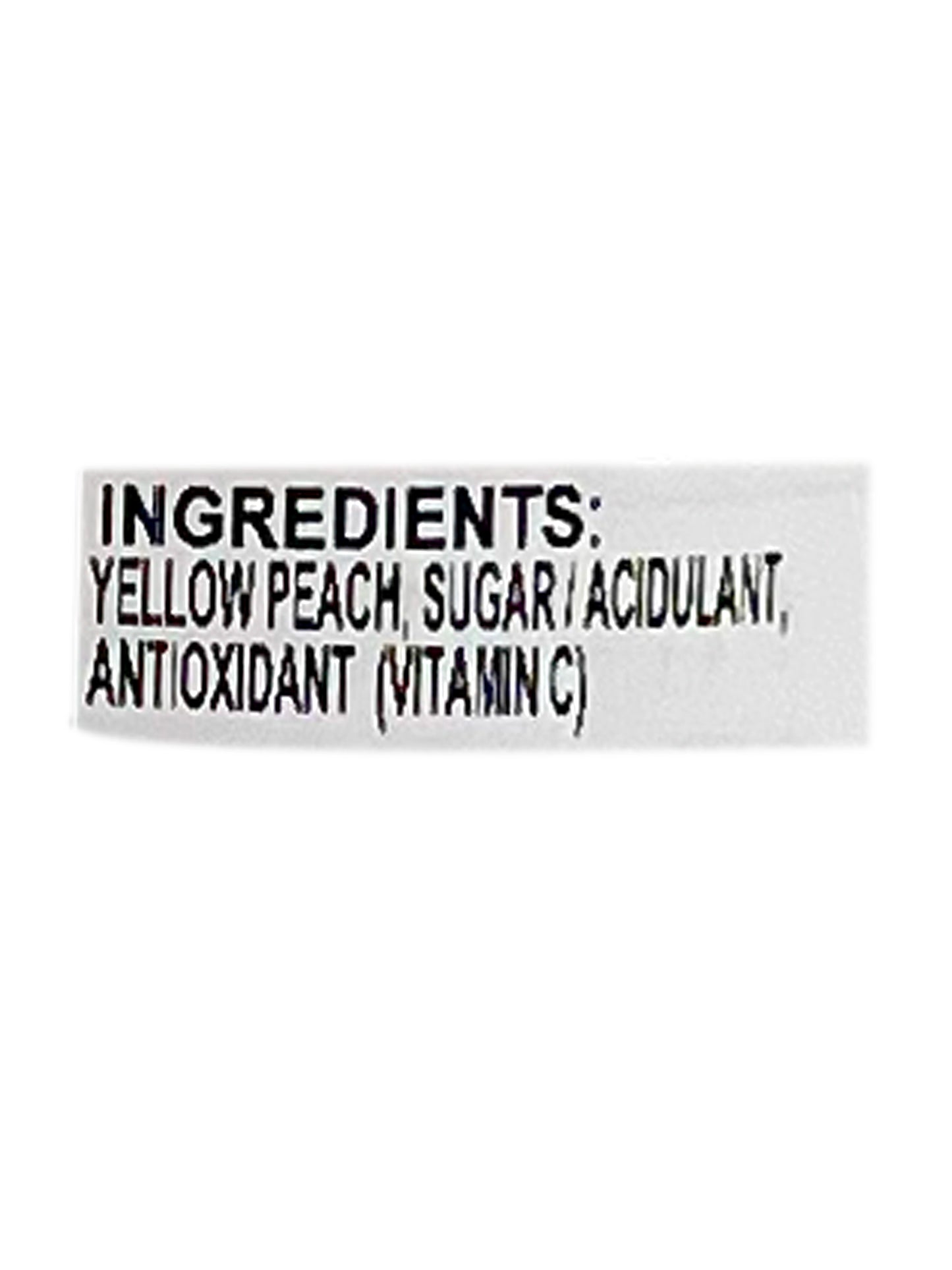 Canned Yellow Peach 14.99oz