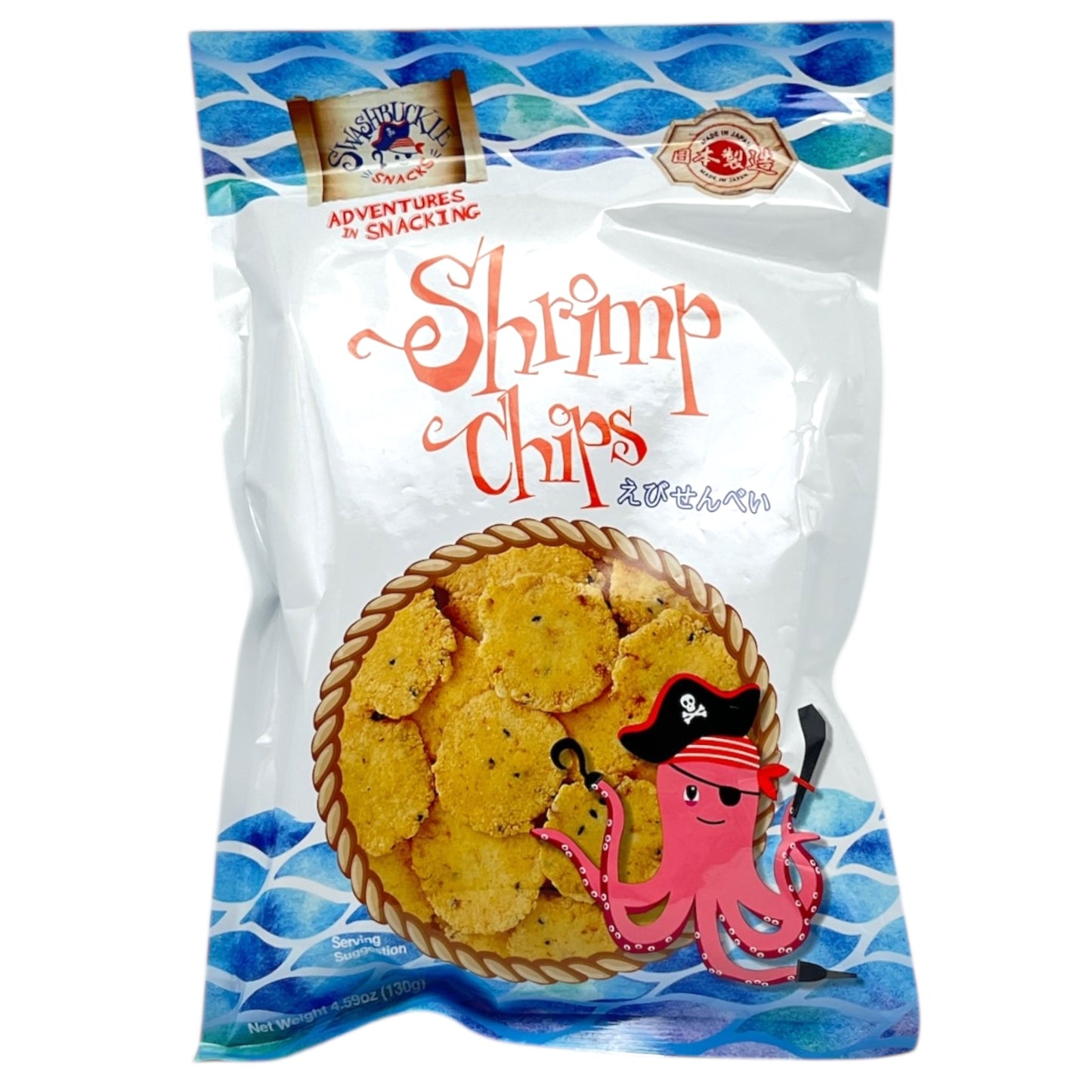 Swashbuckle Snacks Shrimp Chips 4.59 oz