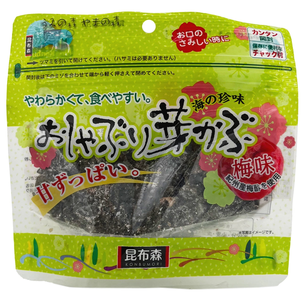 Prepared Wakame Seaweed Oshaburi Mekabu Ume Flavor 2.64 oz