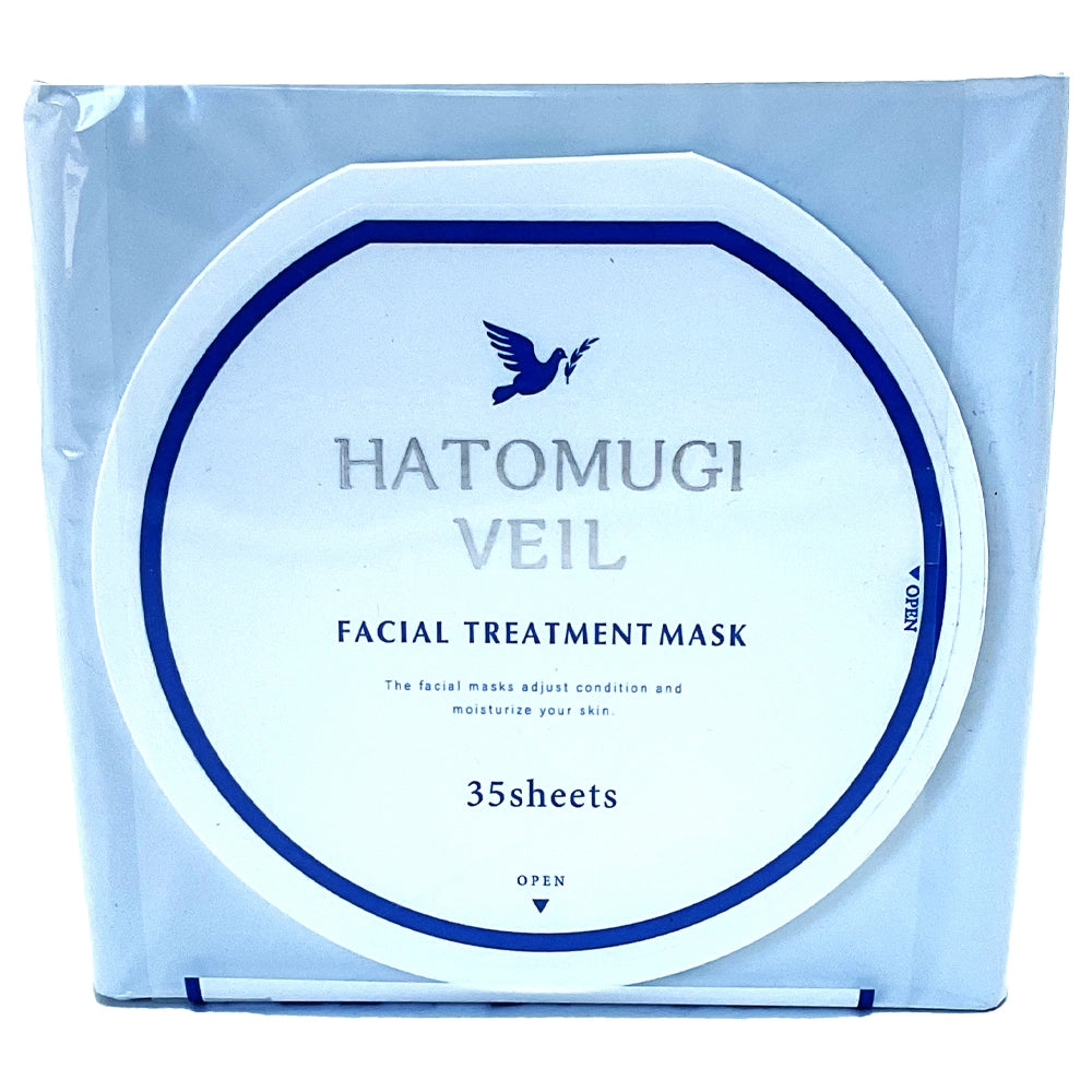 Cosparade Hatomugi Veil Facial Treatment Mask 35 sheets