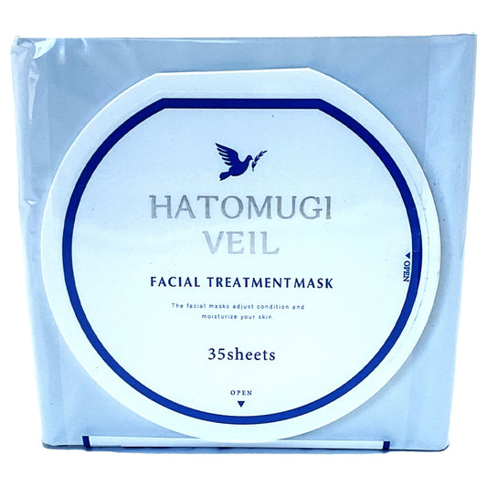 Cosparade Hatomugi Veil Facial Treatment Mask 35 sheets