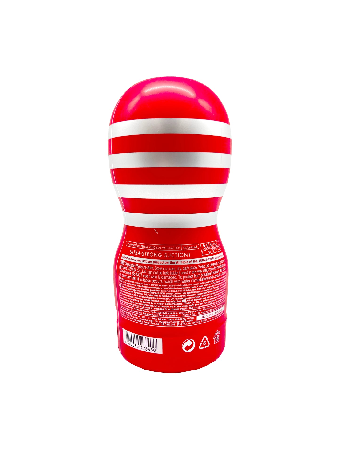 Tenga U.S. Tenga Original Vacuum Cup Ultra Suction  1 Piece