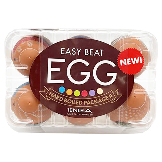 Tenga Easy Beat Egg Hard Boiled Package II 2.1 oz