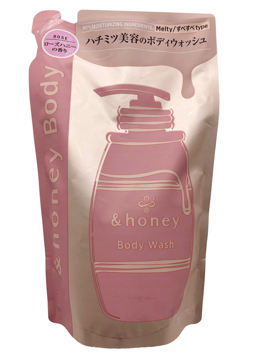 &honey Melty Moist Rose Gel Body Wash Refill 14.8 fl oz
