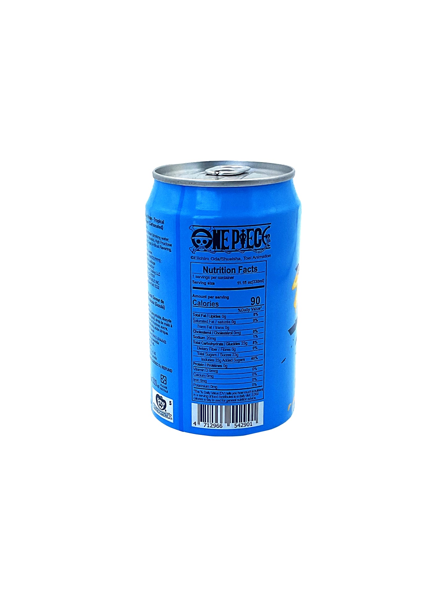 Ocean Bomb One Piece Sanji Tropical Fruit Flavor Sparkling Water 11.1 fl oz
