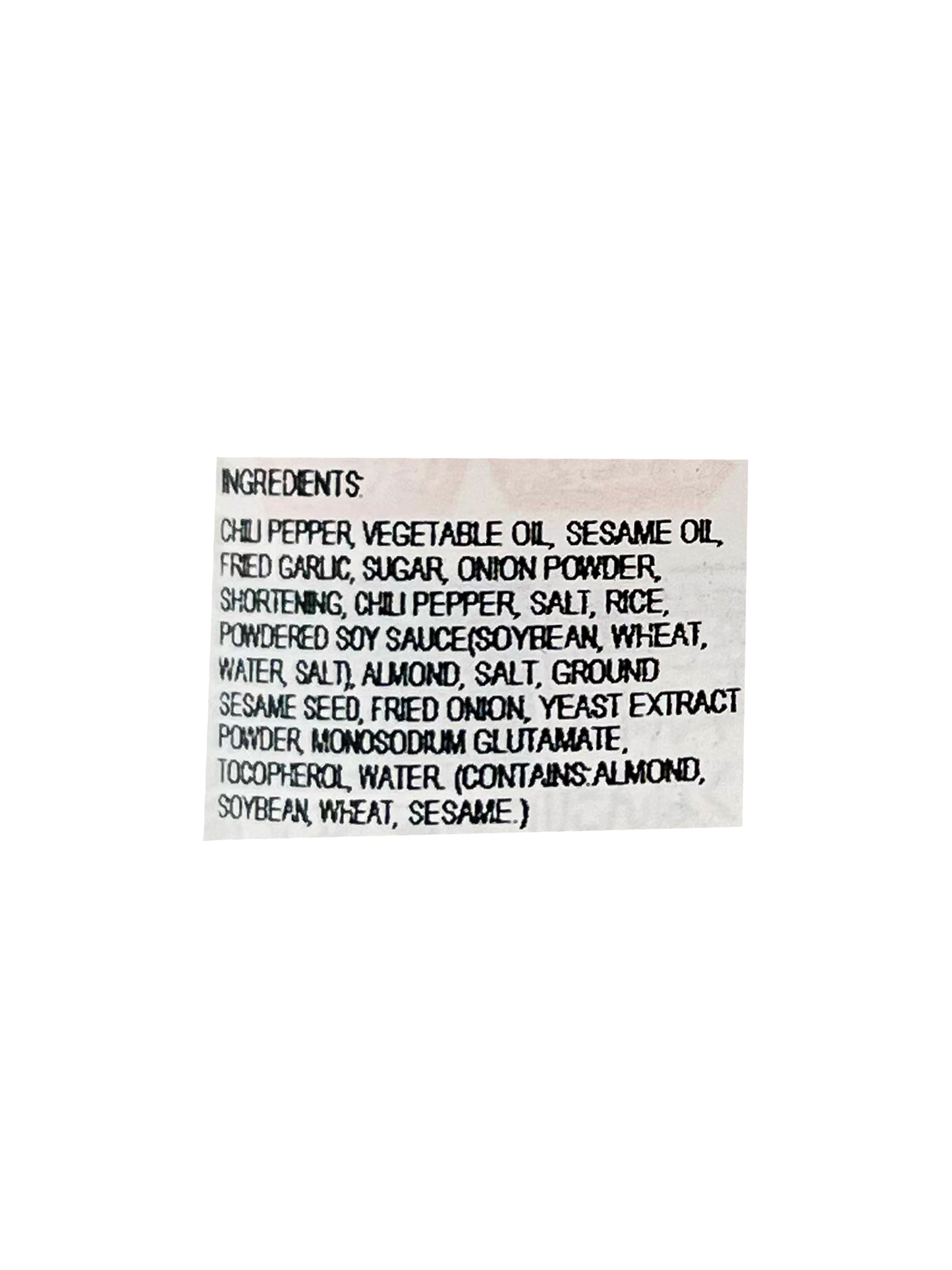 S&B Okazu Rayu Less Oil 2.65 oz