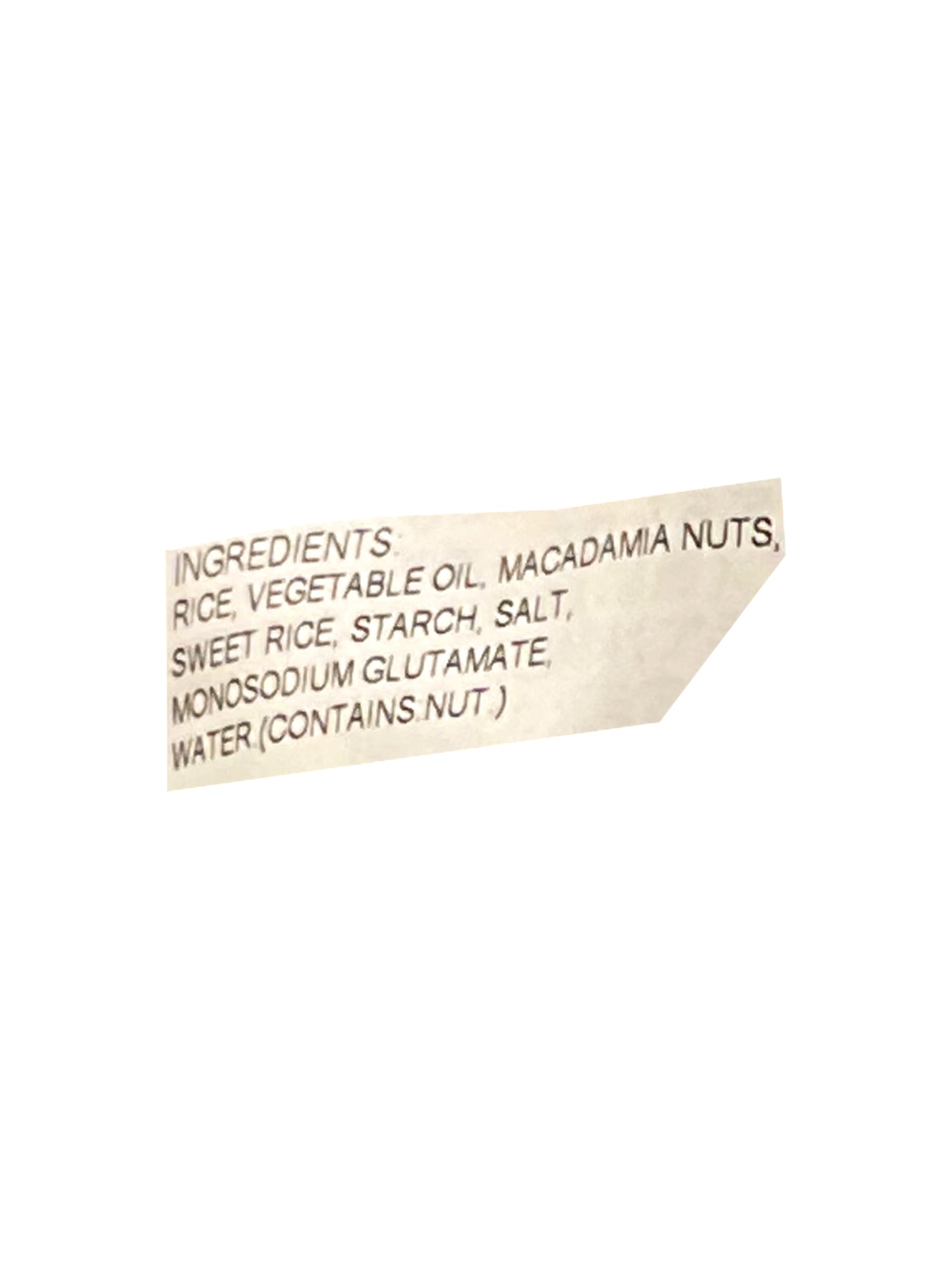 Iwatsuka Macadamia Nuts Okaki 2.82 oz