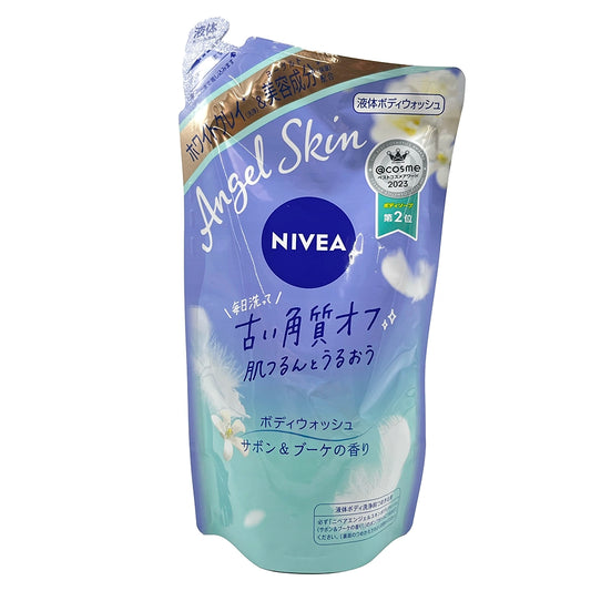 Kao Nivea Angel Skin Body Soap Sabon & Bouquet Refill 12.2 fl oz