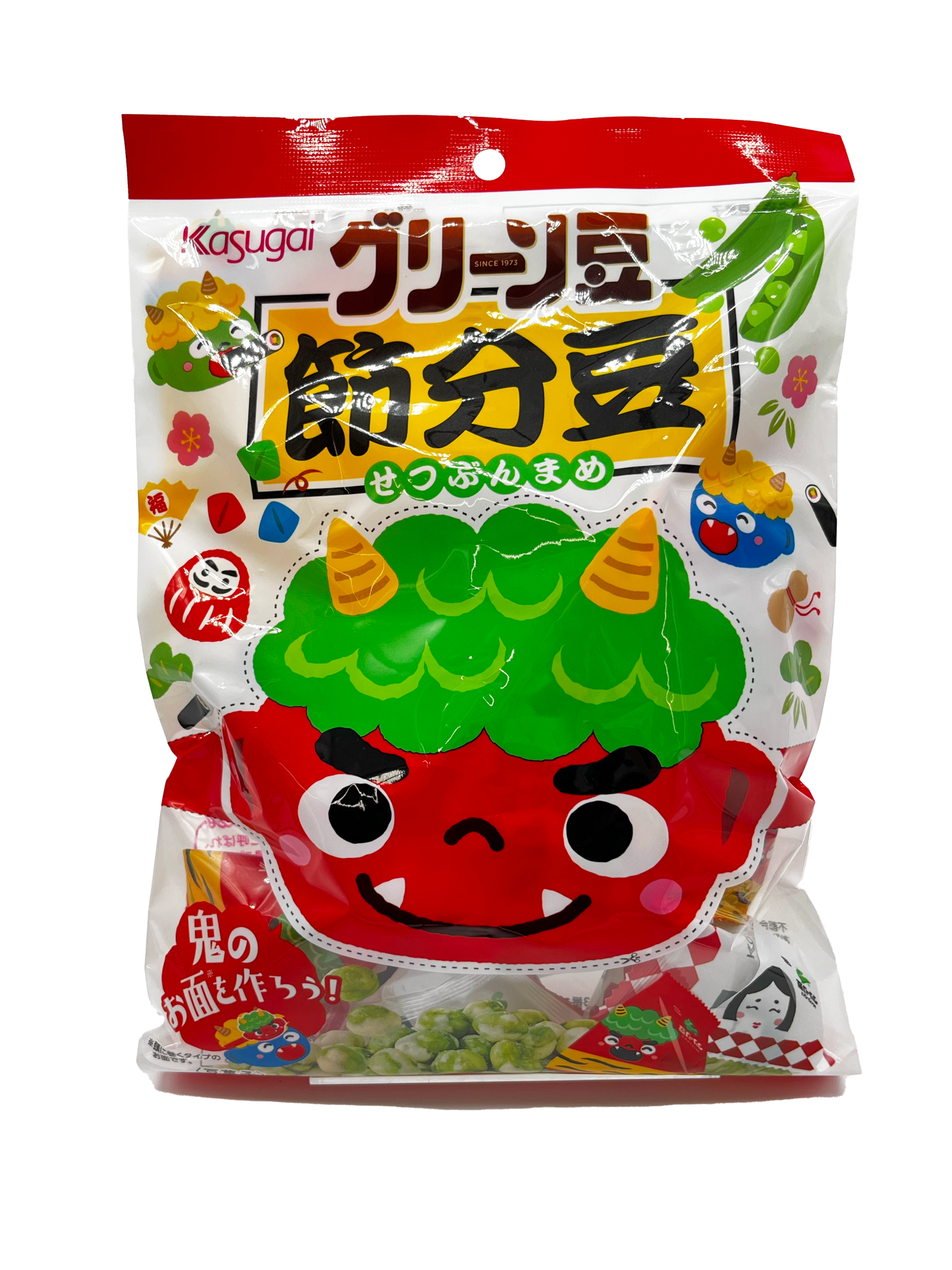 Kasugai Green Mame Setsubun Mame 2.46 oz