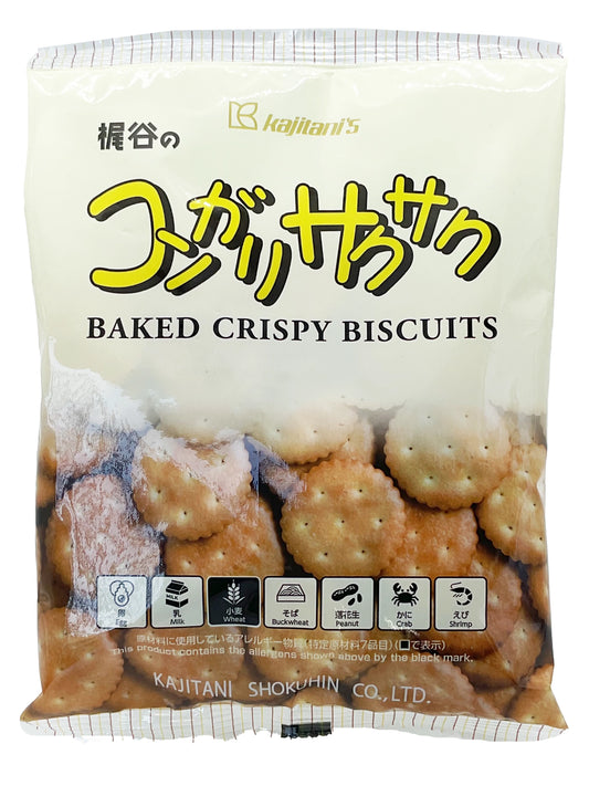Kajitani's Kongari Sakusaku Baked Crispy Biscuits 3.17 oz
