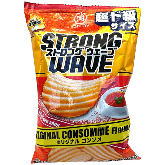 Koikeya Strong Wave Original Consommé Flavored Party Size 7 oz