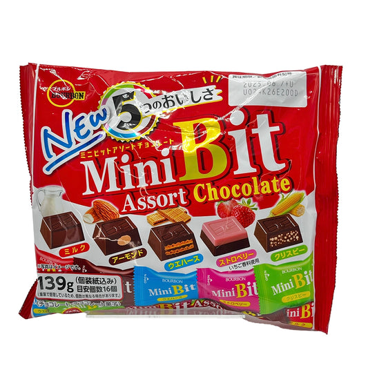 Bourbon Mini Bit Assort Chocolate 4.73 oz