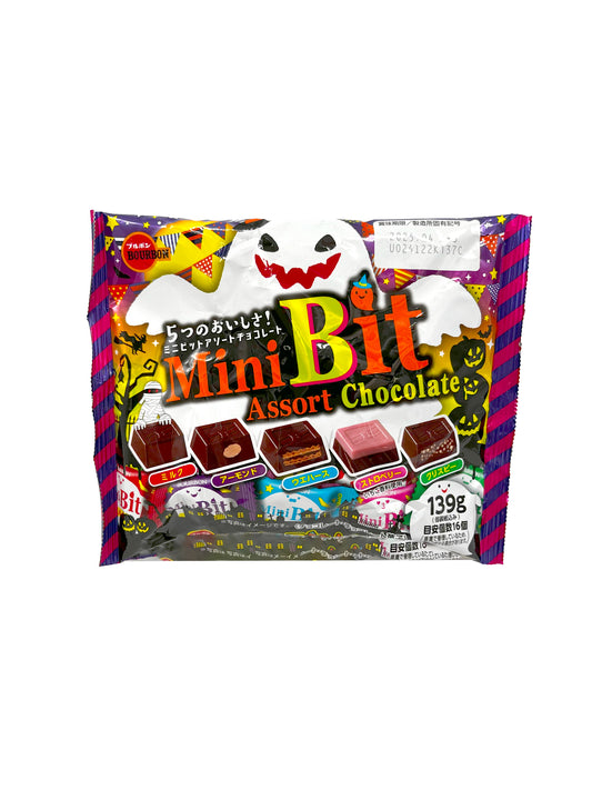 Bourbon Halloween Mini Bit Assort Chocolate 4.72oz