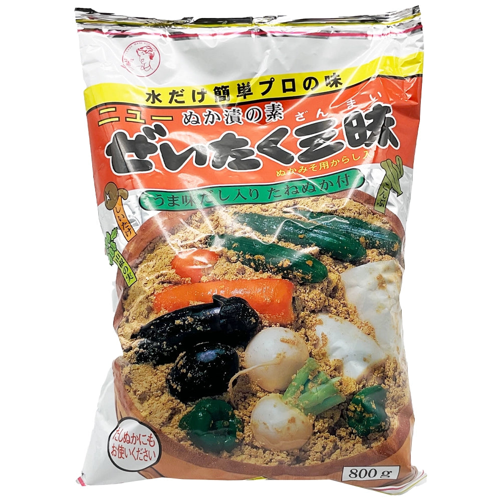 Kokujo Zeitaku Zanmai Rice Bran 1.76 lbs
