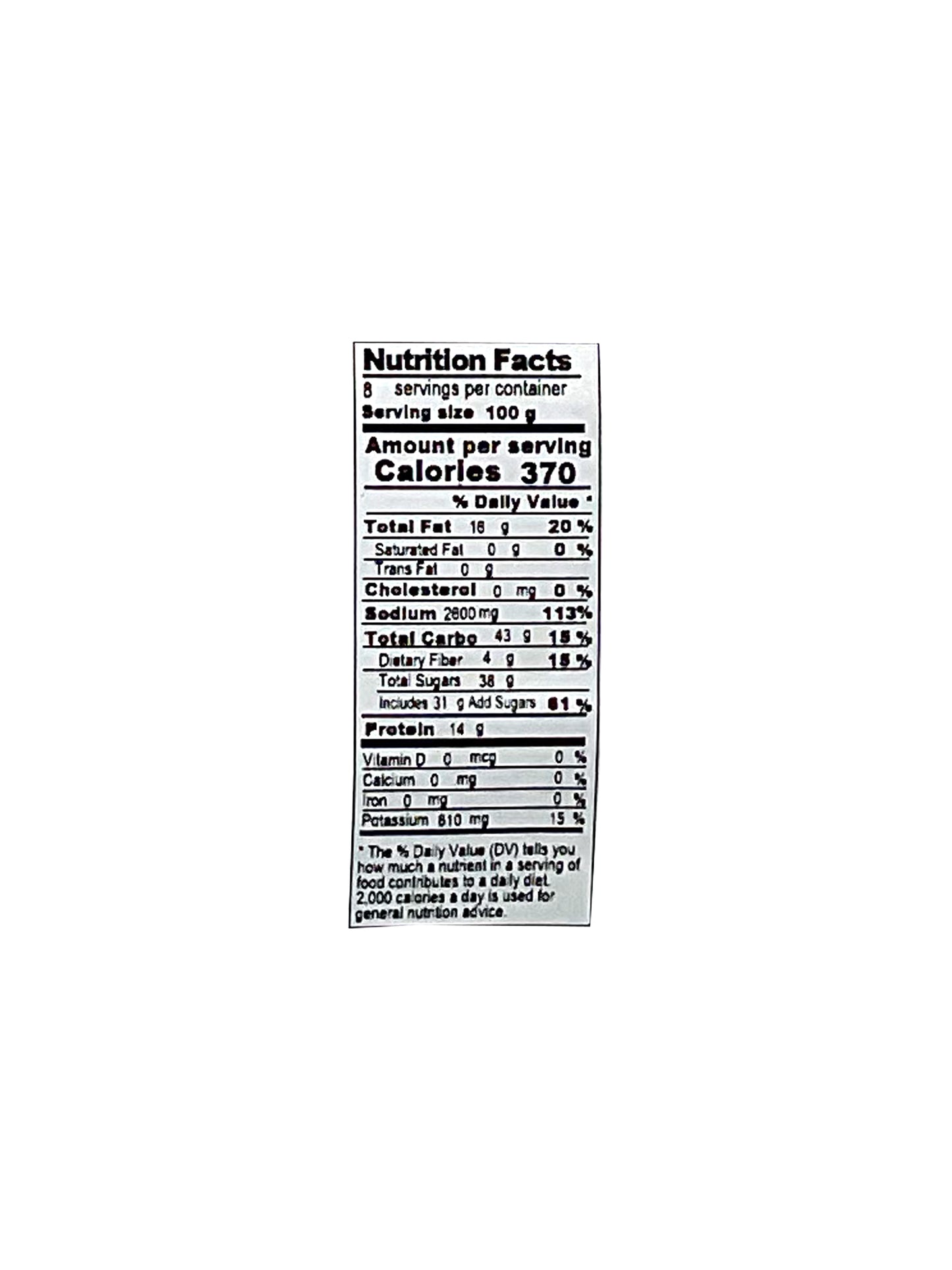 Kokujo Zeitaku Zanmai Rice Bran 1.76 lbs