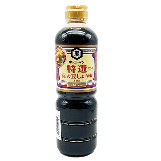 Kikkoman Extra Fancy Whole Beans Soy Sauce 25.4 fl oz