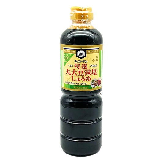 Kikkoman Tokusen Marudaizu Genen Shoyu Soy Sauce 25.36 fl oz