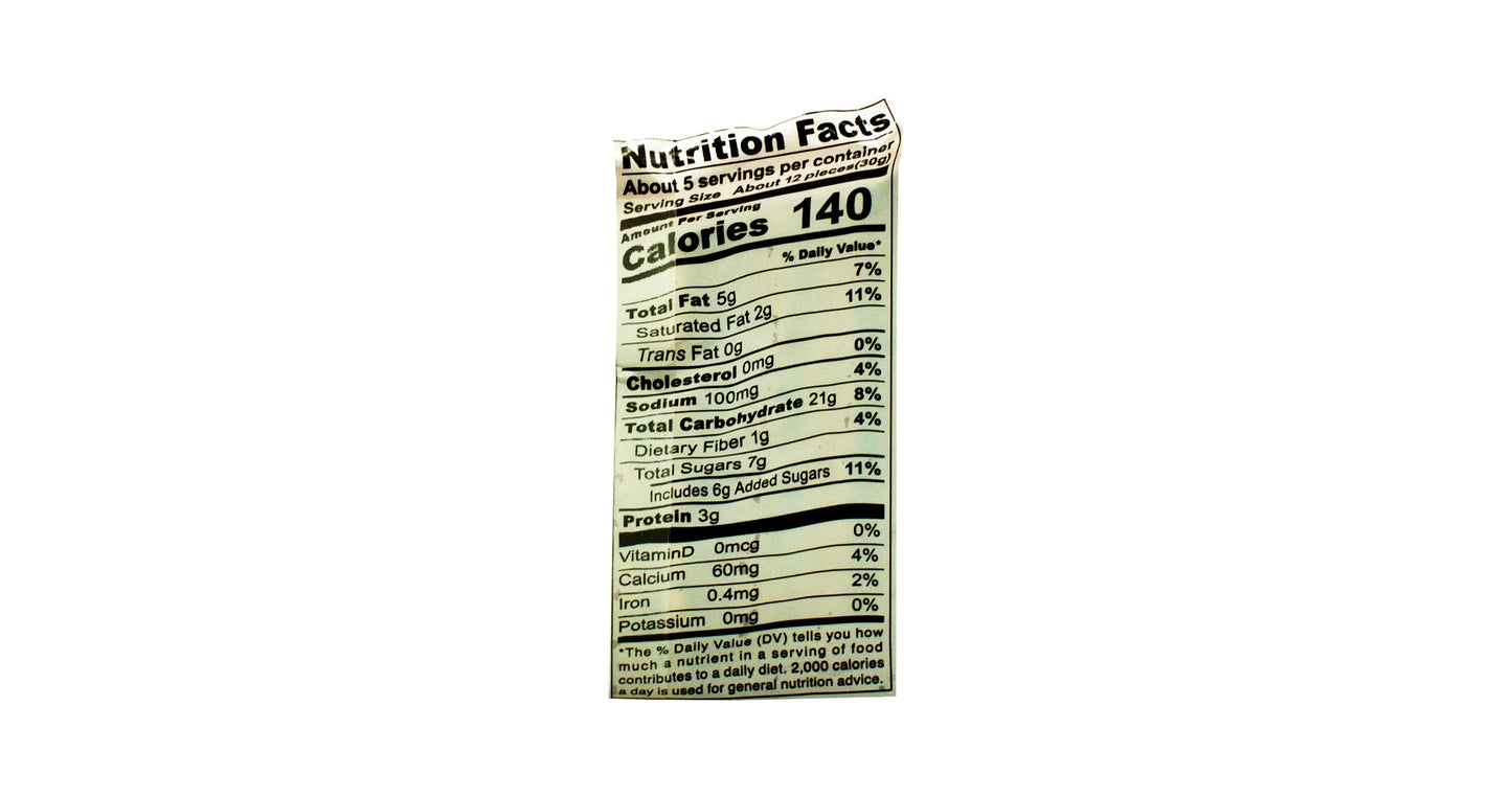 GINBIS Black Sesame Biscuits 4.76 oz