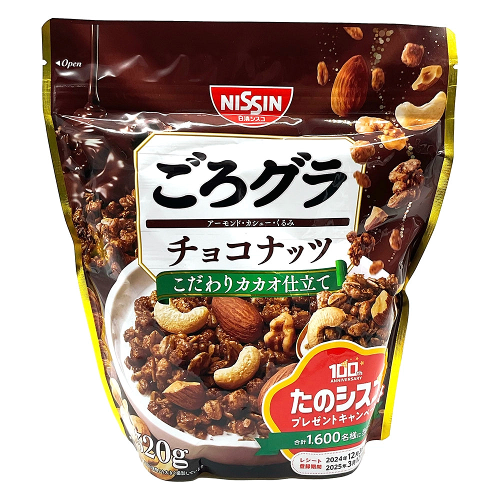 Nissin Gorogura Choco Nuts 11.29 oz