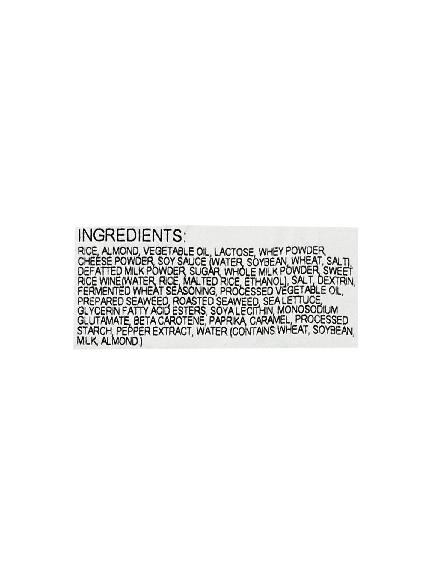 Sanko Nori Cheese Almond 1.46 oz