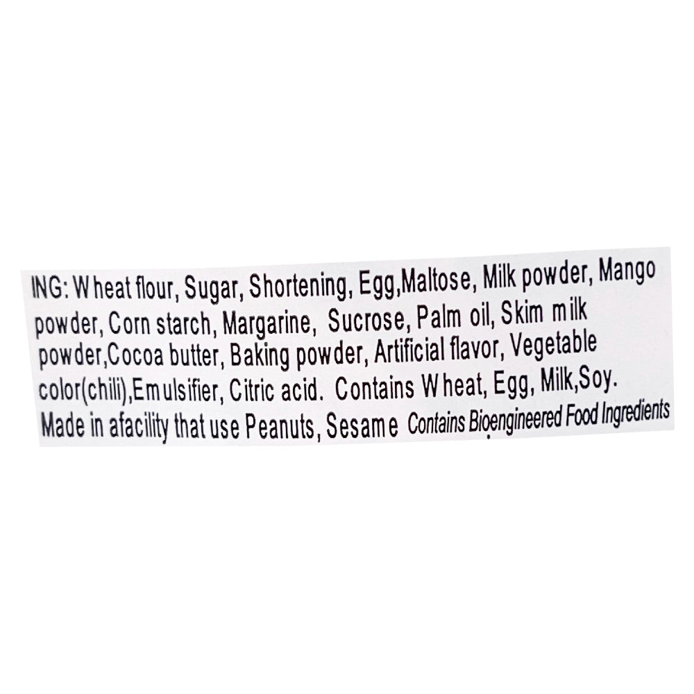 Nanao Mango Cream Sand Baked Wheat Cookies 2.25 oz