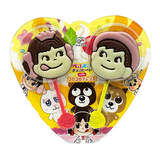 Fujiya Peko Poko Chocolate 2 Pieces 0.84 oz
