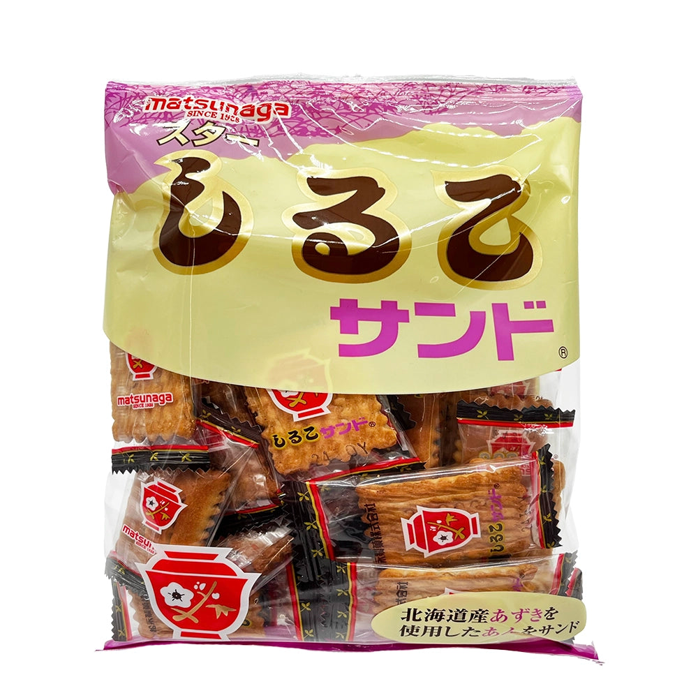Matsunaga Star Shiruko Sandwich Crackers 3.88 oz