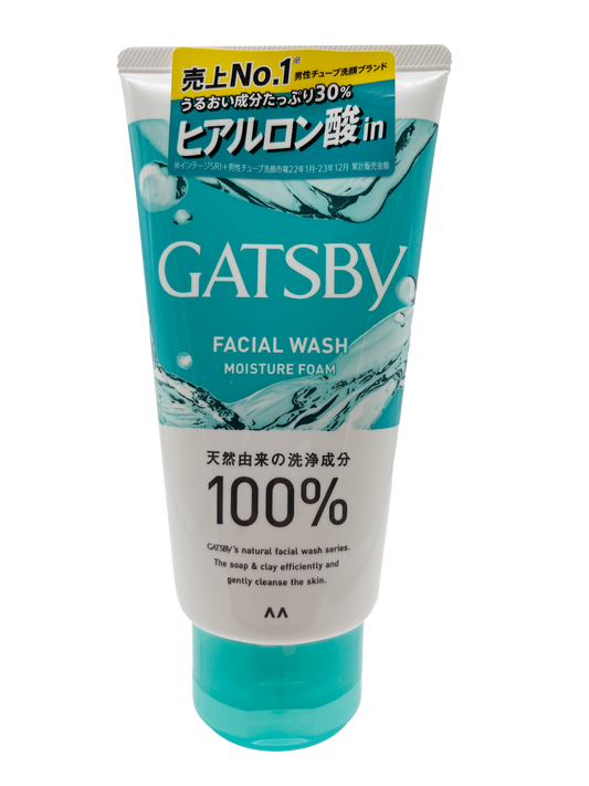 Gatsby Facial Wash Moisture Foam 4.5 oz