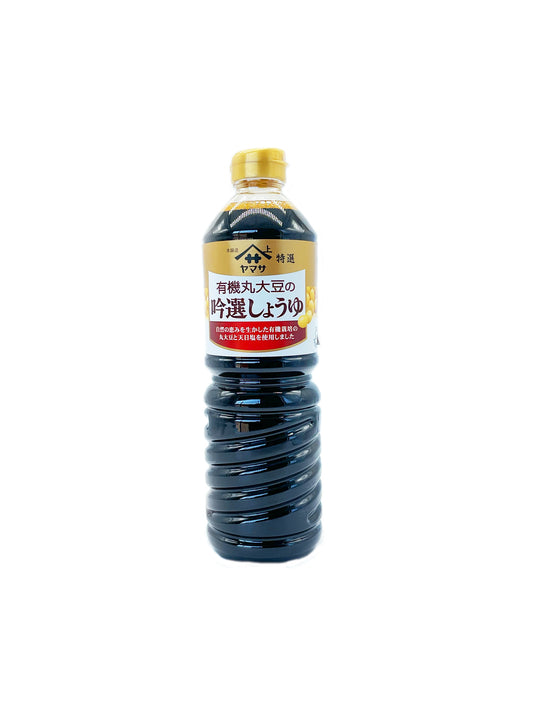 Yamasa Soy Sauce Yuuki Marudaizu Ginsen 34 fl oz