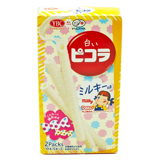 YBC X Fujiya Shiroi Picola Milky Aji Baked Wheat Cookies 1.73 oz