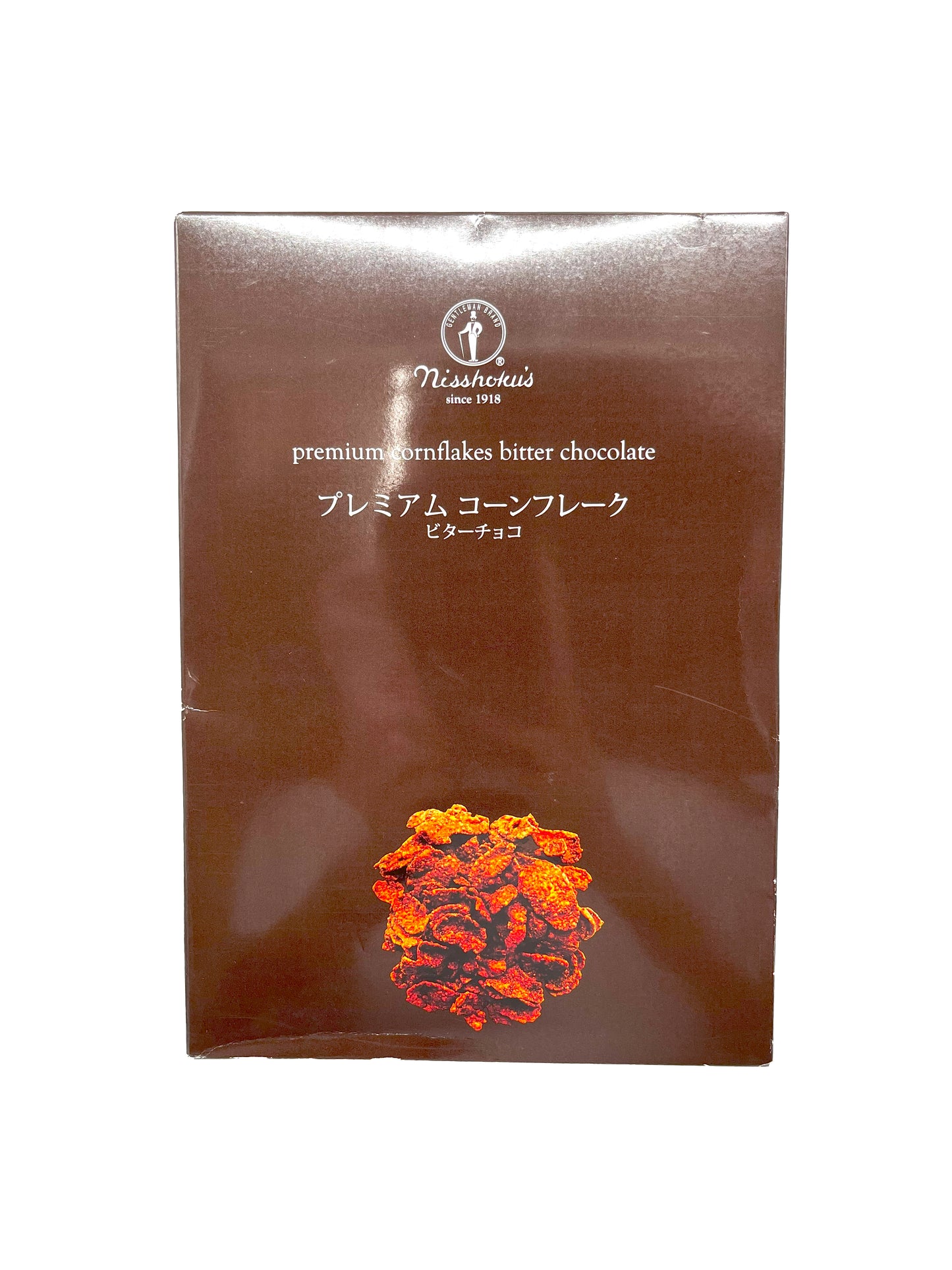 Nisshoku Premium Corn Flakes Bitter Chocolate 7.58 oz.