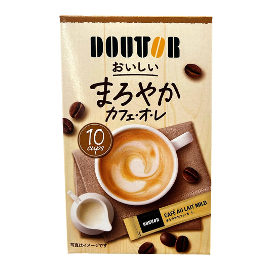 Doutor Instant Maroyaka Stick Cafe Au Lait 10 Pieces
