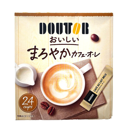 Doutor Instant Maroyaka Stick Cafe Au Lait 24 Pieces