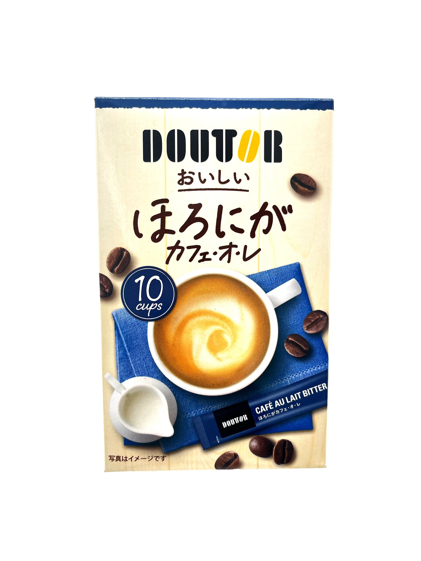 Doutor Instant Stick Horoniga Cafe Au Lait 10 Pieces