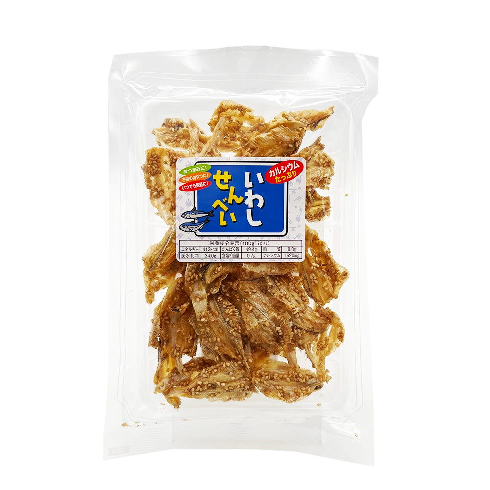 Iwashi Senbei Baked Anchovy Snacks 2.12 oz